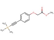 Acetic acid, 2-[4-[2-(trimethylsilyl)ethynyl]phenoxy]-, methyl ester