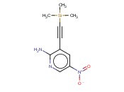 5-NITRO-3-TRIMETHYLSILANYLETHYNYL-PYRIDIN-2-YLAMINE