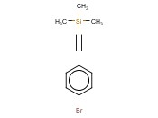 (4-<span class='lighter'>溴</span>苯基乙炔<span class='lighter'>基</span>)三甲基硅烷