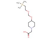 2-(4-((2-(TRIMETHYLSILYL)ETHOXY)METHOXY)PIPERIDIN-1-YL)ACETIC ACID
