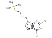 2,4-DICHLORO-7-((2-(TRIMETHYLSILYL)ETHOXY)METHYL)-7H-PYRROLO[2,3-D]PYRIMIDINE