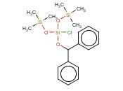 BENZHYDRYLOXYBIS(TRIMETHYLSILOXY)CHLOROSILANE