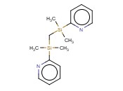 亚<span class='lighter'>甲基</span>双[二<span class='lighter'>甲基</span>(2-<span class='lighter'>吡啶基</span>)硅烷]