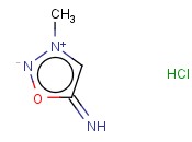 5-IMINO-3-METHYL-2,5-DIHYDRO-1,2,3-OXADIAZOL-3-IUM-2-IDE HYDROCHLORIDE