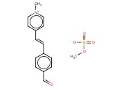 N-甲基-4-(对甲酰<span class='lighter'>苯乙烯基</span>)吡啶甲基硫酸盐