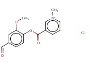 PYRIDINIUM, 1-METHYL-3-((4-FORMYL-2-METHOXYPHENOXY)CARBONYL)-, CHLORIDE