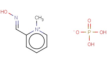 2-FORMYL-1-METHYLPYRIDINIUM DIHYDROGEN PHOSPHATE OXIME