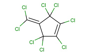 1,2,3,3,5,5-六<span class='lighter'>氯</span>-4-(二<span class='lighter'>氯</span><span class='lighter'>亚</span>甲基)环戊烯