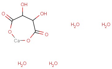 四水酒石<span class='lighter'>酸</span>钙