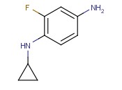 <span class='lighter'>1,4</span>-Benzenediamine, N1-cyclopropyl-2-<span class='lighter'>fluoro</span>-