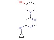 1-(6-(Cyclopropylamino)pyrimidin-4-yl)piperidin-3-ol