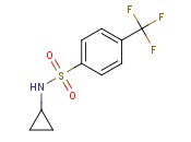 N-cyclopropyl-4-(trifluoromethyl)benzenesulfonamide