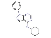 N-cyclohexyl-1-phenyl-1H-pyrazolo[3,4-d]pyrimidin-4-amine