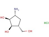 (1R,2S,3R,4R)-2,3-DIHYDROXY-4-(HYDROXYMETHYL)-1-AMINOCYCLOPENTANE HYDROCHLORIDE