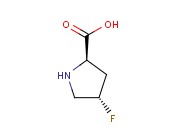 (2R,<span class='lighter'>4S</span>)-4-FLUOROPYRROLIDINE-2-<span class='lighter'>CARBOXYLIC</span> ACID