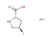 反式-4-氟-<span class='lighter'>L-</span>脯<span class='lighter'>氨酸盐酸盐</span>