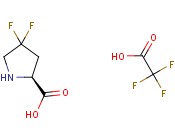 (S)-4,4-DIFLUOROPYRROLIDINE-2-<span class='lighter'>CARBOXYLIC</span> ACID 2,2,2-TRIFLUOROACETIC ACID