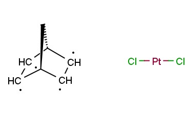 二<span class='lighter'>氯</span>(去菠二烯)<span class='lighter'>铂</span>(II)