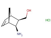 DIENDO-(3-<span class='lighter'>AMINO</span>-BICYCLO[2.2.1]HEPT-5-<span class='lighter'>EN</span>-2-YL)-METHANOL HYDROCHLORIDE