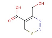 4-(HYDROXYMETHYL)-6H-1,2,3-THIADIAZINE-5-CARBOXYLIC ACID