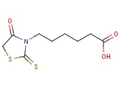 6-(4-OXO-2-THIOXO-THIAZOLIDIN-3-YL)-HEXANOIC ACID