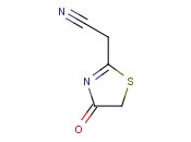 1,3-THIAZOLIN-4-ONE-2-ACETONITRILE