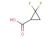 <span class='lighter'>2,2</span>-difluorocyclopropanecarboxylic acid