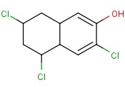 TRICHLOROHEXAHYDRO-BETA-<span class='lighter'>NAPHTHOL</span>