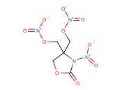 3-NITRO-4,4-BIS[(NITROOXY)METHYL]-2-OXAZOLIDINONE