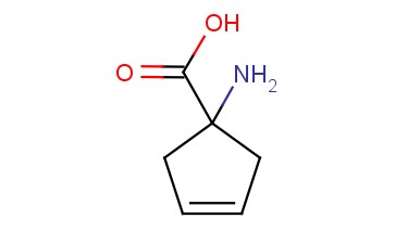 <span class='lighter'>1-AMINOCYCLOPENT-3-ENECARBOXYLIC</span> ACID