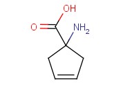 1-<span class='lighter'>AMINO</span>CYCLOPENT-3-ENECARBOXYLIC ACID