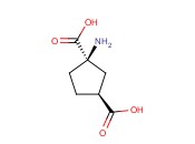 (1R,3R)-1-氨基环戊烷-1,3-<span class='lighter'>二羧酸</span>