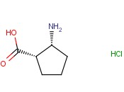 (1S,2R)-(+)-2-<span class='lighter'>AMINO</span>-1-CYCLOPENTANECARBOXYLIC ACID <span class='lighter'>HYDROCHLORIDE</span>