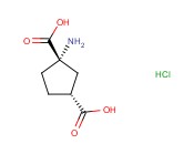 反-(1S,3R)-1-氨基-1,3-环戊烷<span class='lighter'>二羧酸</span>