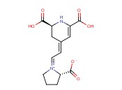 (1Z,2S)-1-[(2E)-2-[(2S)-2,6-DICARBOXY-2,3-DIHYDRO-4(1H)-PYRIDINYLIDENE]ETHYLIDENE]-2-PYRROLIDINIUMCARBOXYLATE