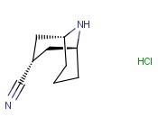 EXO-3-CYANO-9-<span class='lighter'>AZABICYCLO</span>[3.3.1]NONANE <span class='lighter'>HYDROCHLORIDE</span>