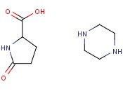 5-OXO-DL-PROLINE, COMPOUND WITH PIPERAZINE (1:1)