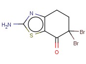 7(4H)-BENZOTHIAZOLONE, 2-AMINO-6,6-DIBROMO-5,6-DIHYDRO-