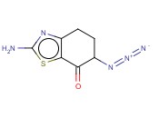7(4H)-BENZOTHIAZOLONE, 2-AMINO-6-AZIDO-5,6-DIHYDRO-