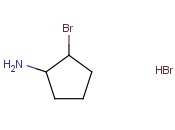 2-BROMOCYCLOPENTAN-1-AMINE <span class='lighter'>HYDROBROMIDE</span>
