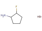 2-FLUOROCYCLOPENTANAMINE <span class='lighter'>HYDROBROMIDE</span>