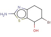 7(4H)-BENZOTHIAZOLOL, 2-AMINO-6-BROMO-5,6-DIHYDRO-