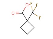 1-(<span class='lighter'>Trifluoromethyl</span>)cyclobutane-1-<span class='lighter'>carboxylic</span> acid