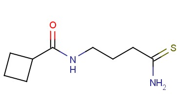 N-(3-CARBAMOTHIOYLPROPYL)CYCLOBUTANECARBOXAMIDE