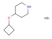 4-CYCLOBUTOXYPIPERIDINE <span class='lighter'>HYDROBROMIDE</span>