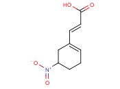 (E)-3-(5-Nitrocyclohex-1-<span class='lighter'>en</span>-1-yl)acrylic acid