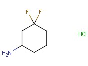 <span class='lighter'>3,3</span>-DIFLUOROCYCLOHEXANAMINE <span class='lighter'>HYDROCHLORIDE</span>