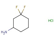 3,3-<span class='lighter'>Difluorocyclohexanamine</span> hydrochloride