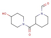 3-(4-羟基<span class='lighter'>哌啶</span>-1-羰基)<span class='lighter'>哌啶</span>-1-苯甲醛