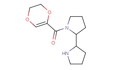 1-[(5,6-DIHYDRO-1,4-DIOXIN-2-YL)CARBONYL]-2-(PYRROLIDIN-2-YL)PYRROLIDINE